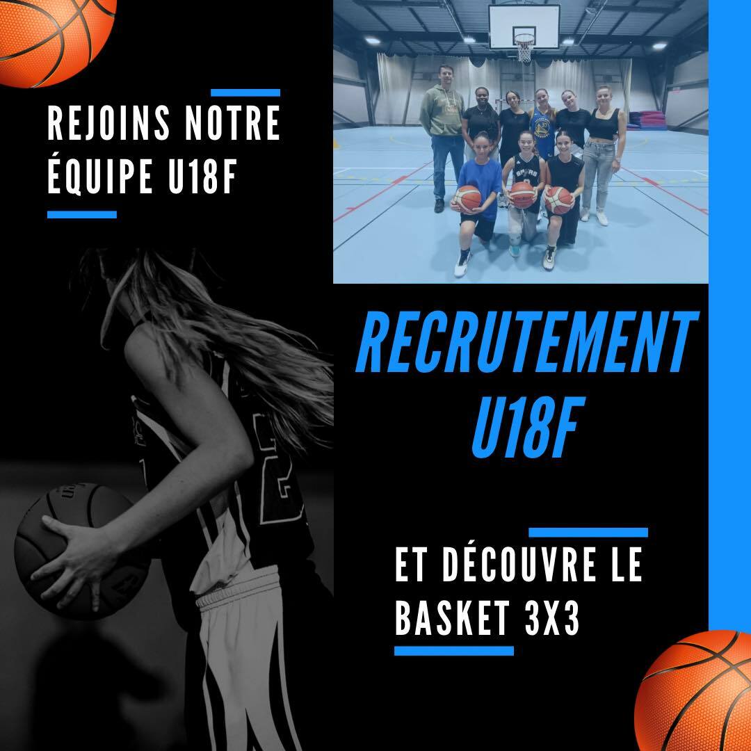 Rejoins notre équipe U18F et découvre le basket 3x3!