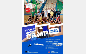 Stage de Basket - Du lundi 24 au Vendredi 28 Février 2025