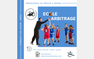 École d'Arbitrage : Journée spéciale arbitrage