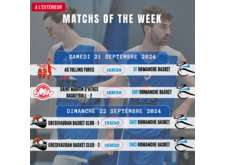 Matchs of the Week - 21-22 Septembre 2024