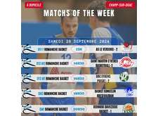 Matchs of the Week - 28-29 Septembre 2024